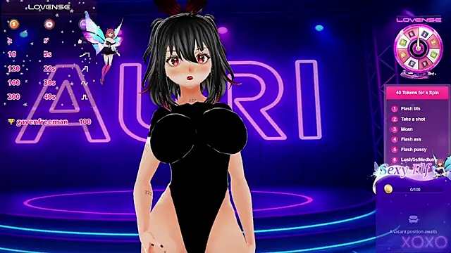 Auri Hikaru online show from March 25, 5:05 pm