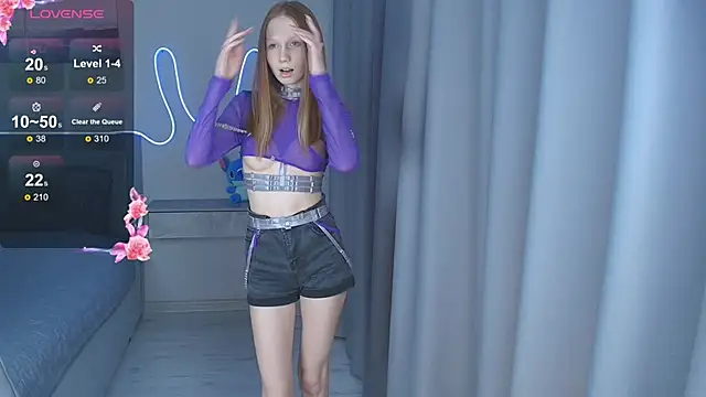 FoxyMira online show from October 8, 1:26 pm