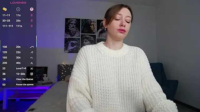 evashiny  online show from February 8, 3:43 am