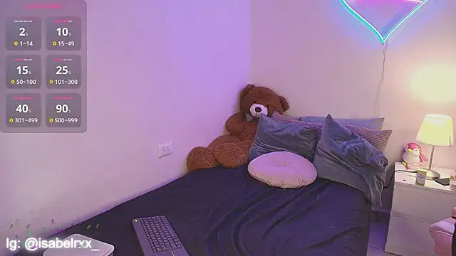 IsabelCortes online show from March 26, 12:02 am