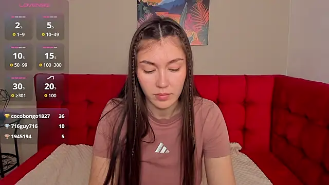 Tina Porter online show from March 14, 2:23 am