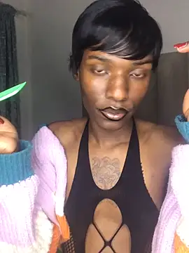 Trans fairy online show from October 1, 8:36 pm