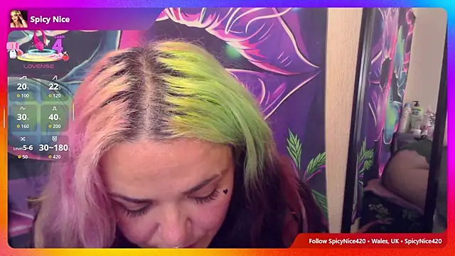 SpicyNice420 online show from June 29, 5:01 pm
