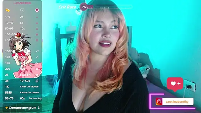 caro lina20 online show from October 15, 4:59 am