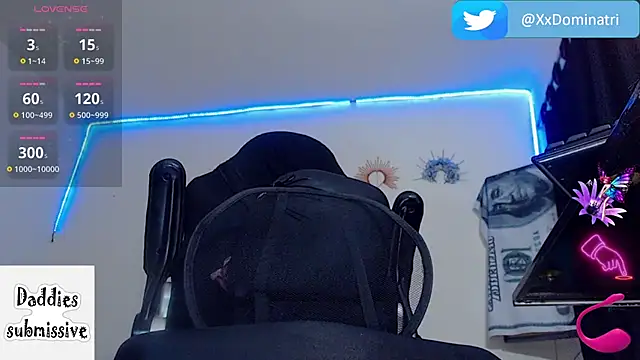 XDominatriX online show from October 8, 8:24 pm