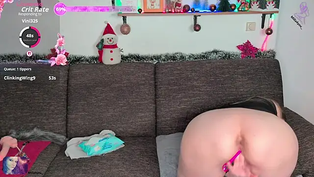 Milla4you  online show from December 5, 8:10 pm