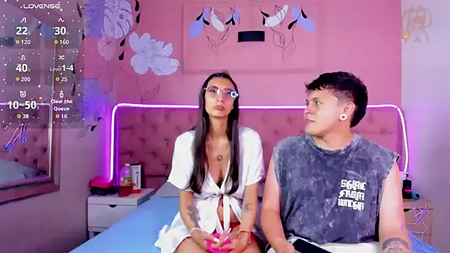 Ethan N Abby online show from February 9, 8:22 pm