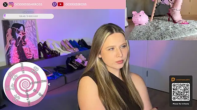 GoddessRoss online show from November 27, 7:28 pm