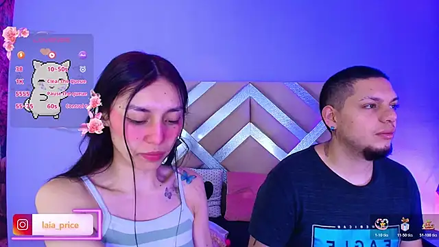 Laia and Damian online show from January 10, 12:43 pm