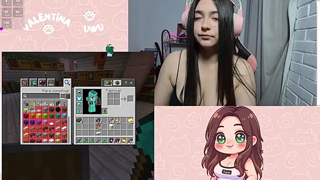 valentinauwu online show from March 24, 4:07 am