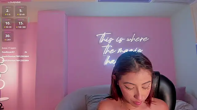 CelesteMoonX online show from March 27, 8:26 am