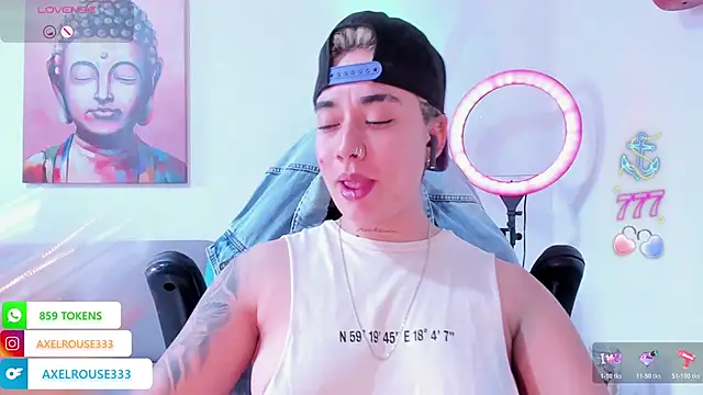 AxelRouse3 online show from April 15, 8:53 pm