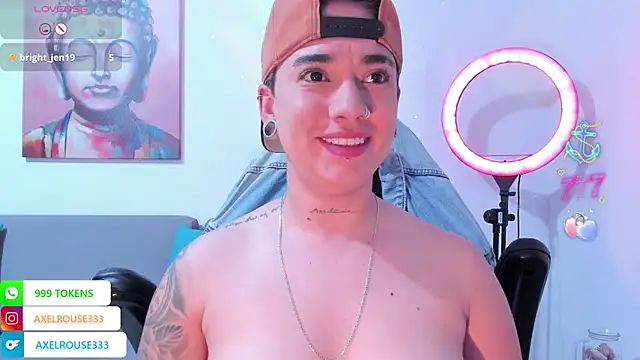 AxelRouse3 online show from April 21, 1:42 am