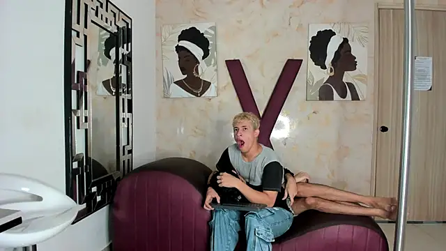 YOUNG GUYS1 online show from April 3, 1:09 pm