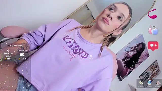 Gabydevilll online show from February 25, 1:20 pm