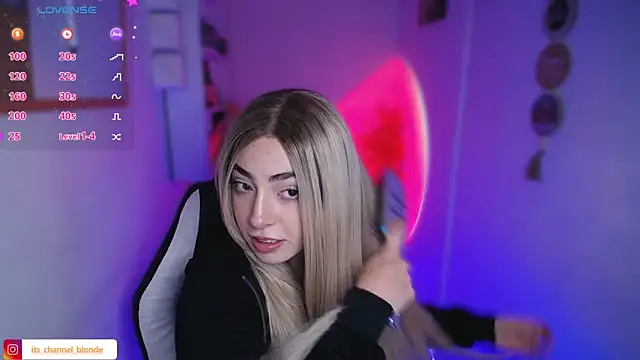 channel blondee online show from February 12, 8:54 pm