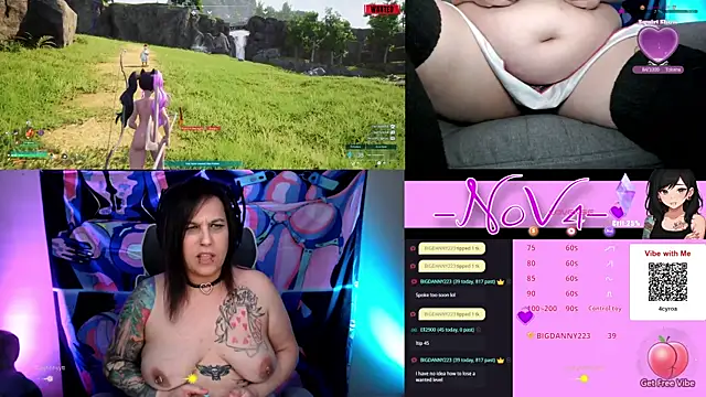 -N0V4- online show from January 10, 2:38 am