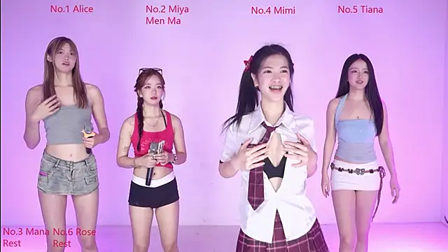 Velvet-girl online show from April 10, 10:10 am