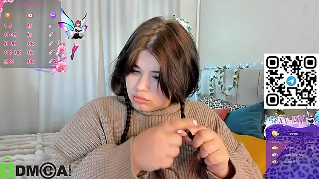 Annet Nel1son online show from April 1, 3:29 am