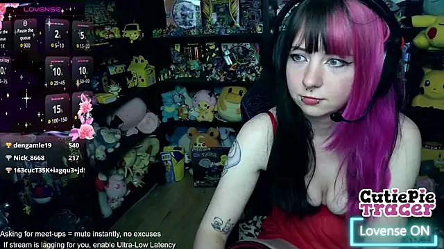 CutieTracer online show from May 30, 9:33 pm