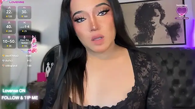 Sensual Ekang online show from June 8, 7:14 pm