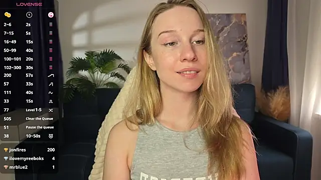 Eve Sin online show from July 11, 3:50 am