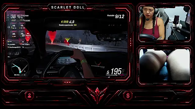 scarletdollof online show from July 30, 8:10 pm
