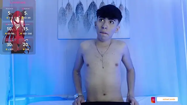 Michaell and twink online show from July 19, 10:23 pm