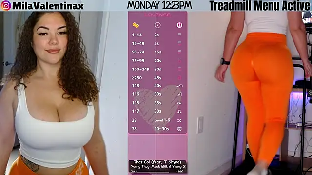 MilaValentina online show from February 23, 5:23 pm