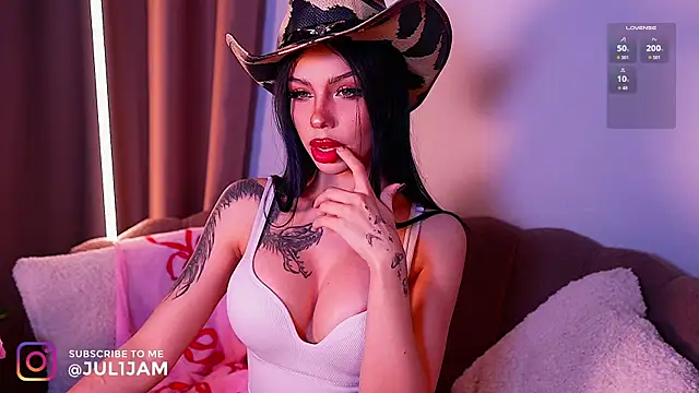 juli jam online show from March 25, 7:28 pm