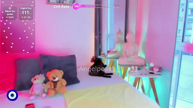 Angel Peach online show from March 3, 1:50 pm