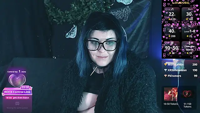 Psychobitch7 online show from March 8, 2:04 am