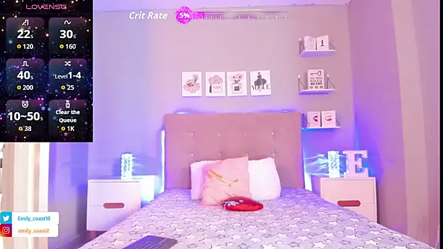 EmilyCoast-1 online show from April 6, 2:18 pm