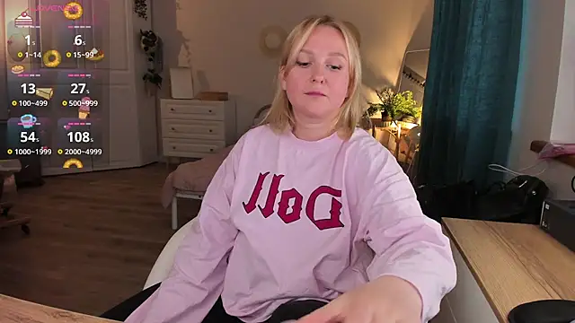 Lazy Lady online show from July 2, 3:07 pm