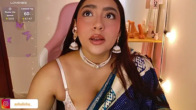 ashalisha online show from March 27, 3:35 pm