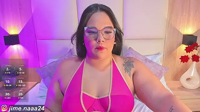 jimena24  online show from April 5, 1:15 am