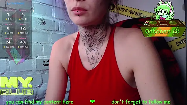 Witch Emma online show from October 28, 8:42 am