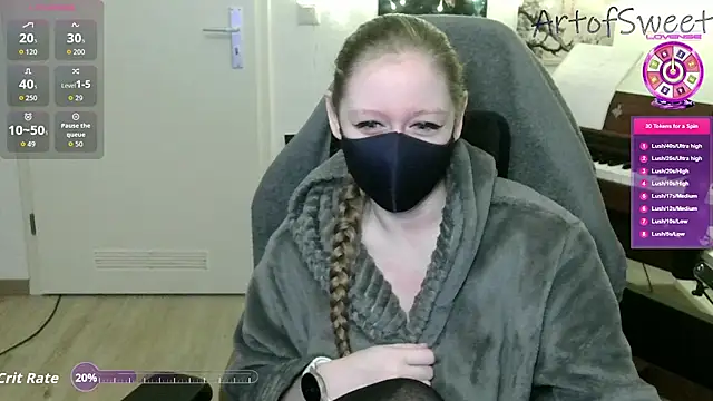 ArtofSweet online show from April 2, 8:50 pm