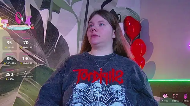 RubyValen online show from March 2, 1:27 am