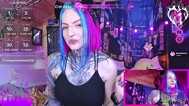 NekoCyber online show from November 8, 5:01 am