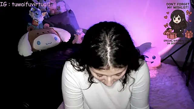 TuWaifuVirtual1 online show from September 13, 1:02 am