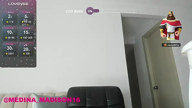 Madison Medina online show from December 14, 8:03 pm