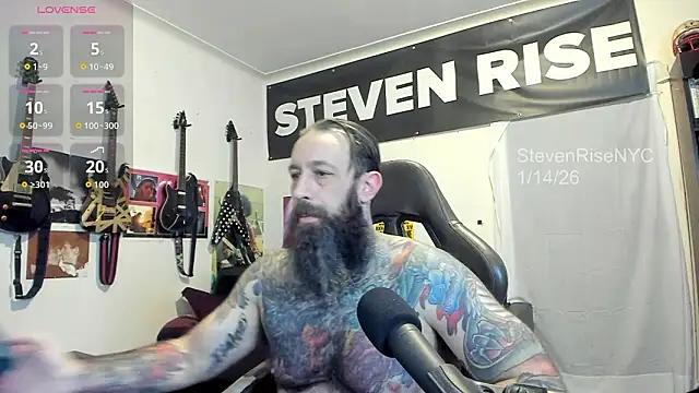 StevenRiseNYC online show from January 15, 1:11 am